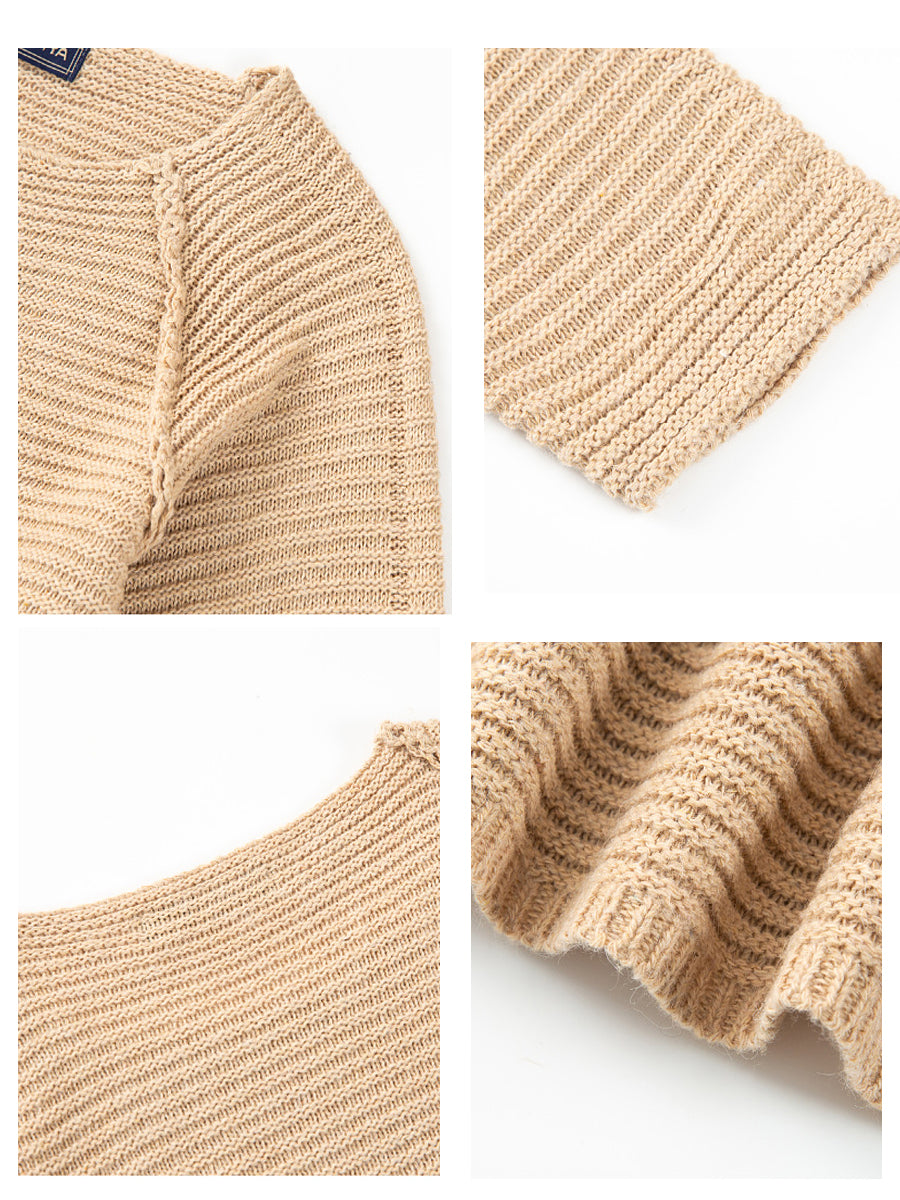 Chunky Knit Sweater Crochet Jumper