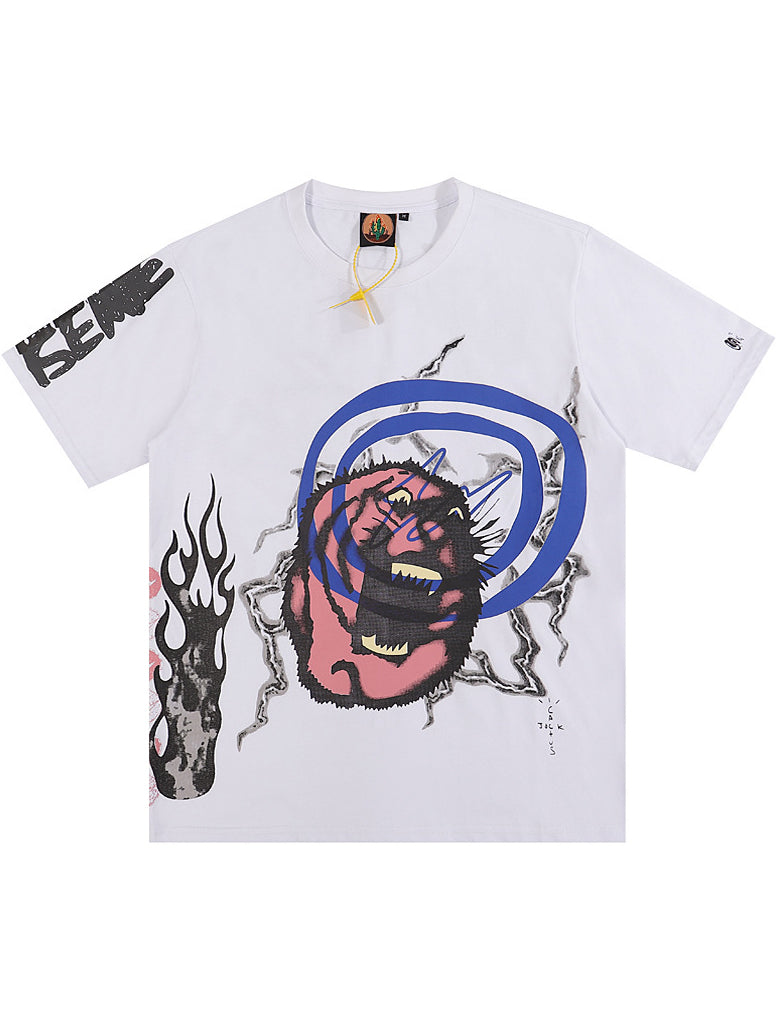 Graffiti T Shirt Y2K Tee keepshowing keepshowingshop