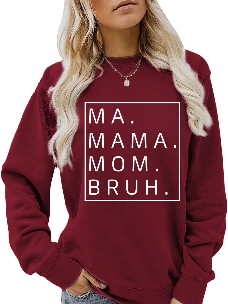 Mama Sweatshirt Lightweight Hoodie Women