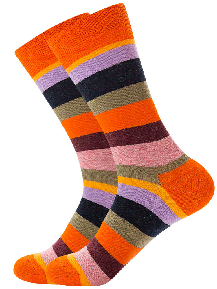 Striped Slouch Socks Sneaker Socks