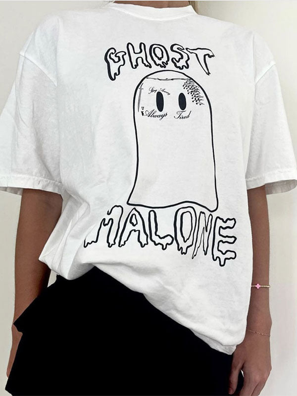 Ghost Malone Unisex Tee Graphic T-Shirt