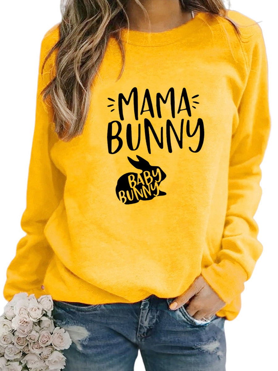Casual MAMA Bunny Sweatshirts