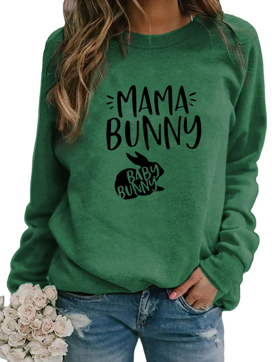 Casual MAMA Bunny Sweatshirts