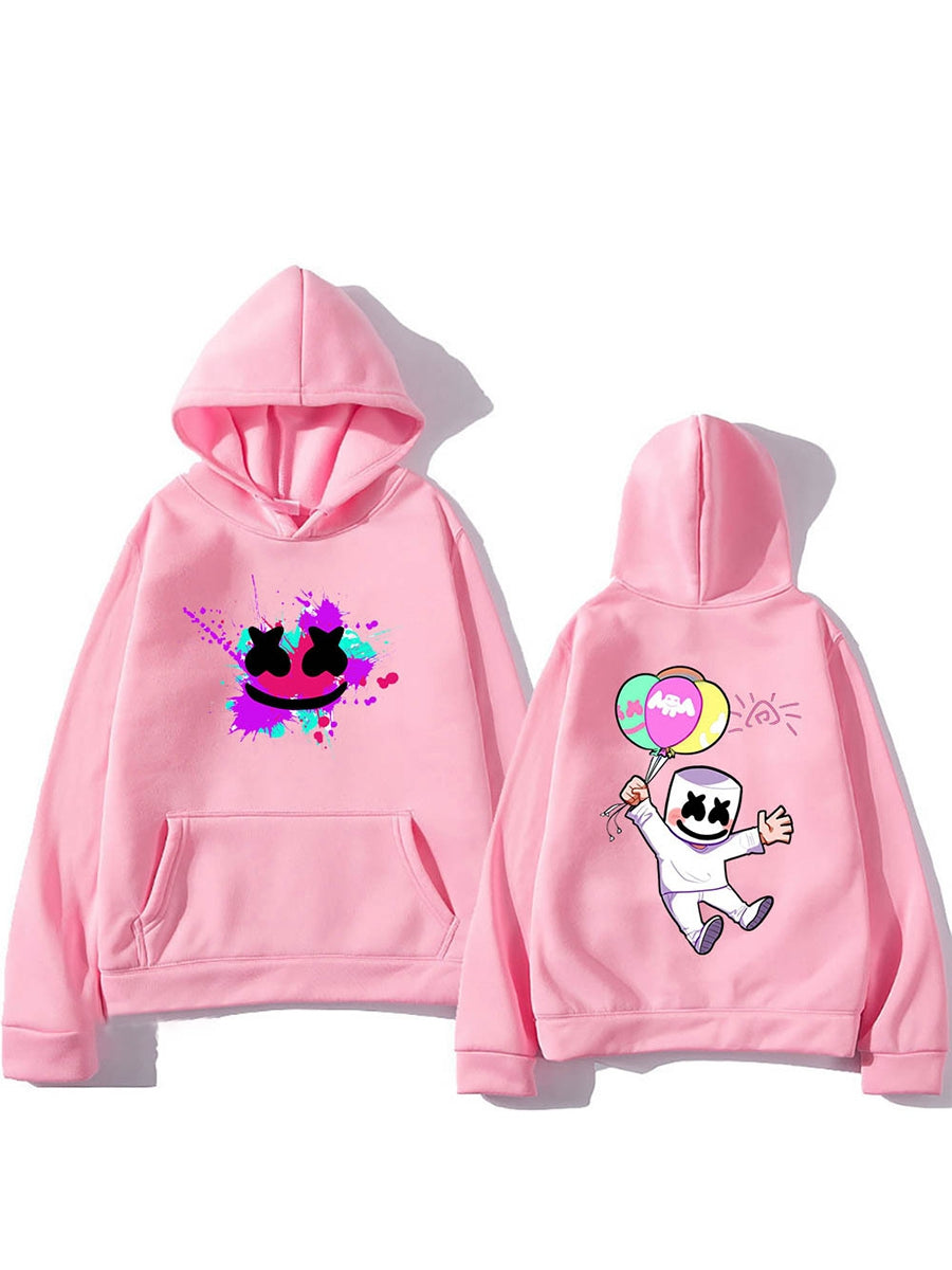 Marshmello Take Balloon Anime Hoodie