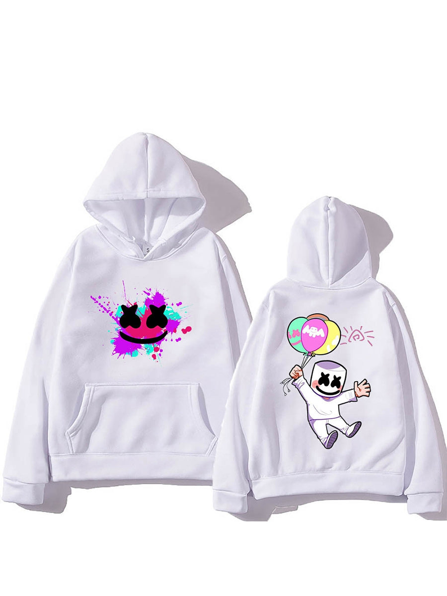 Marshmello Take Balloon Anime Hoodie