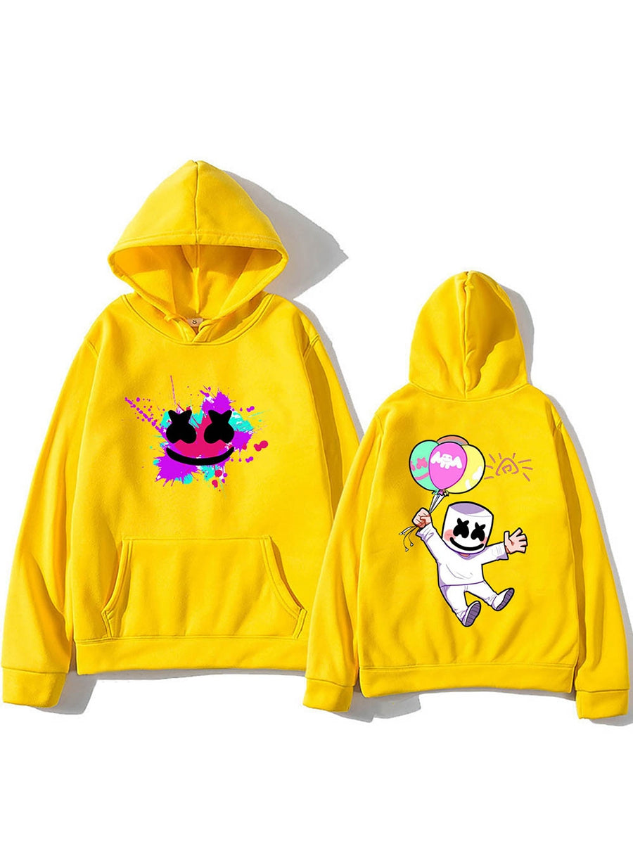 Marshmello Take Balloon Anime Hoodie