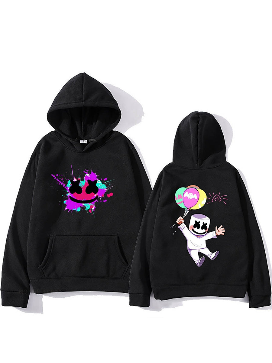 Marshmello Take Balloon Anime Hoodie