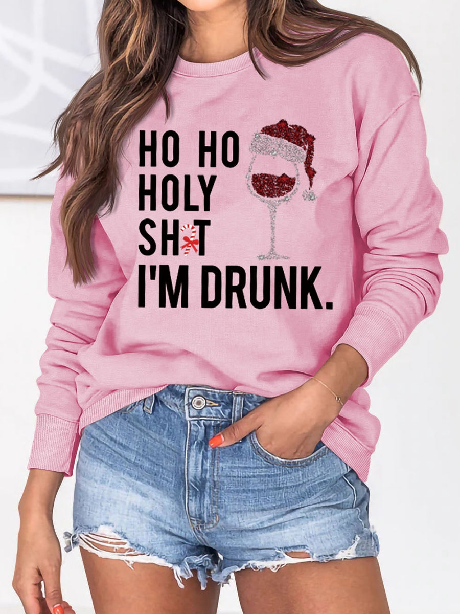 Holy I AM Drunk Women Sweatshirts KeepShowing