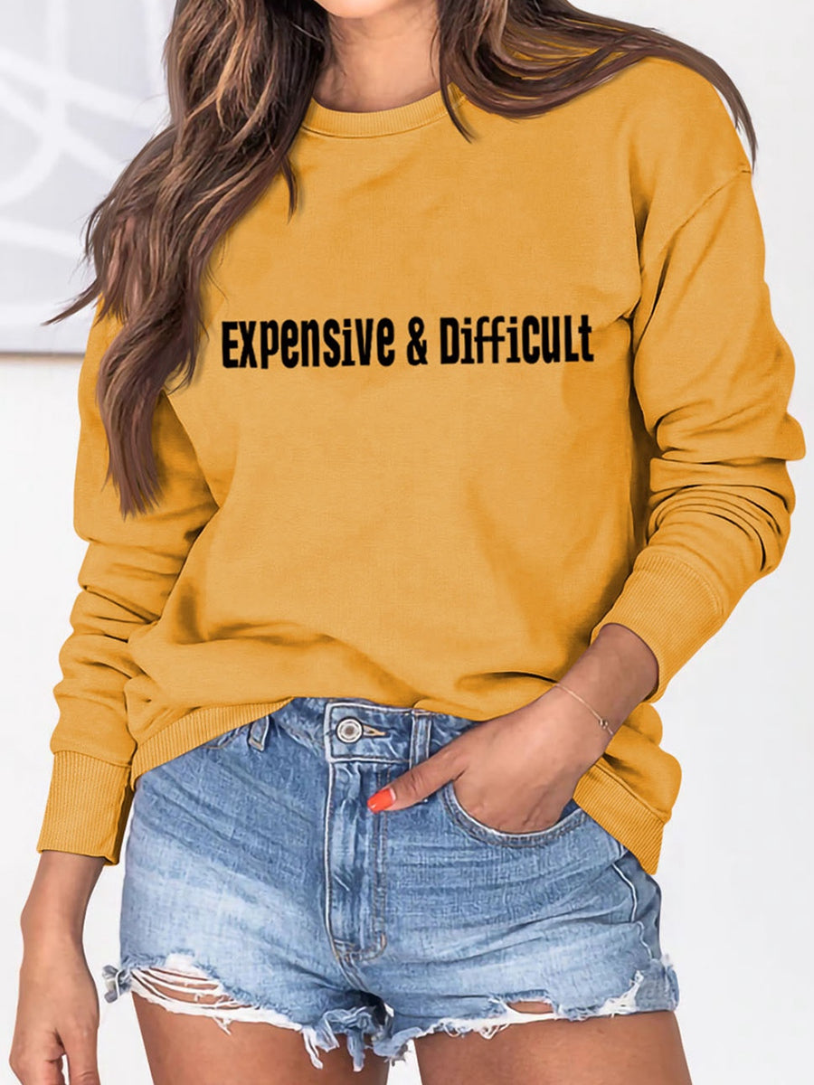 Expensive Difficult Women Casual Sweatshirts KeepShowing