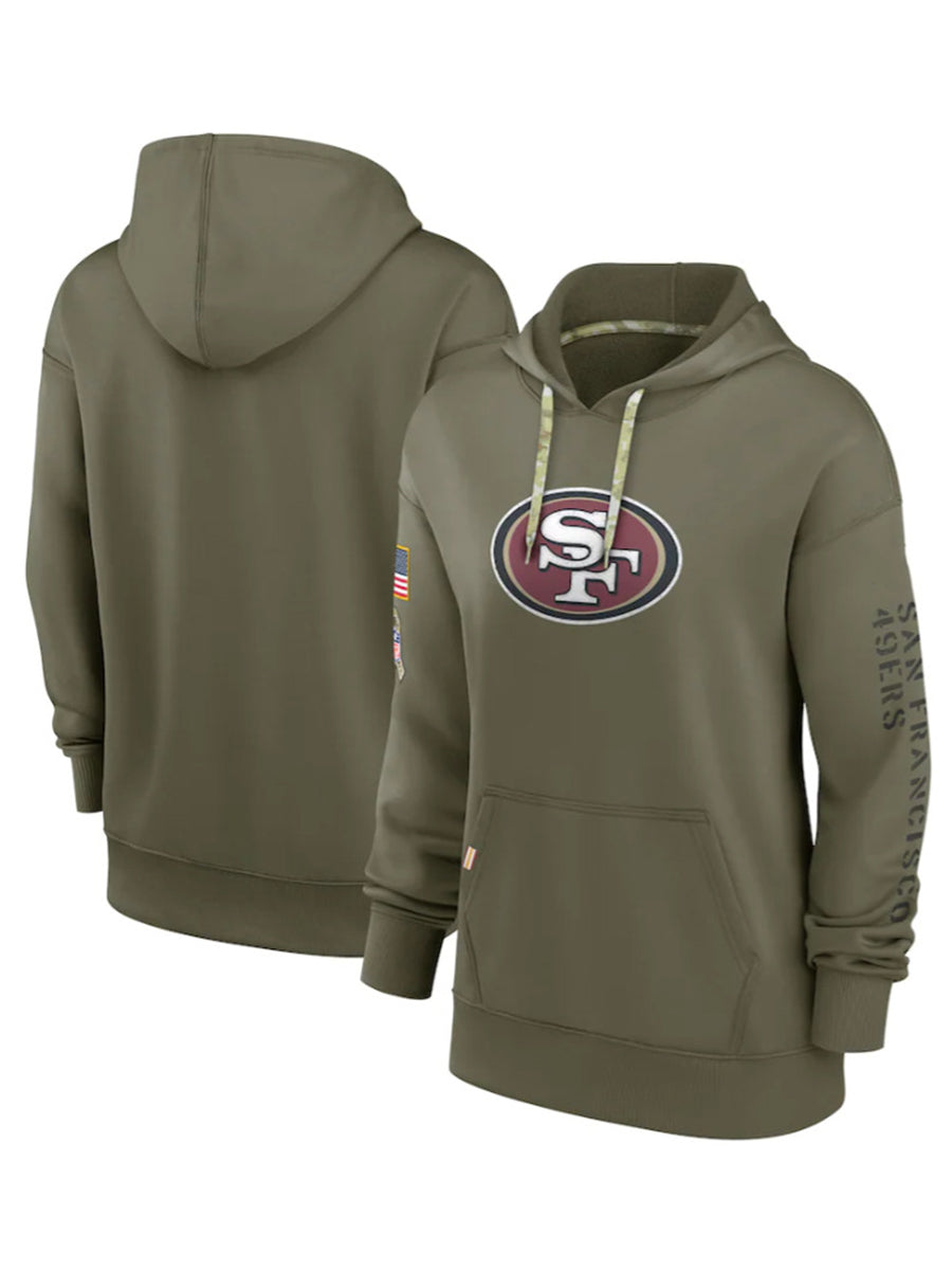 Men's San Francisco 49ers On The Ball Pullover Hoodie