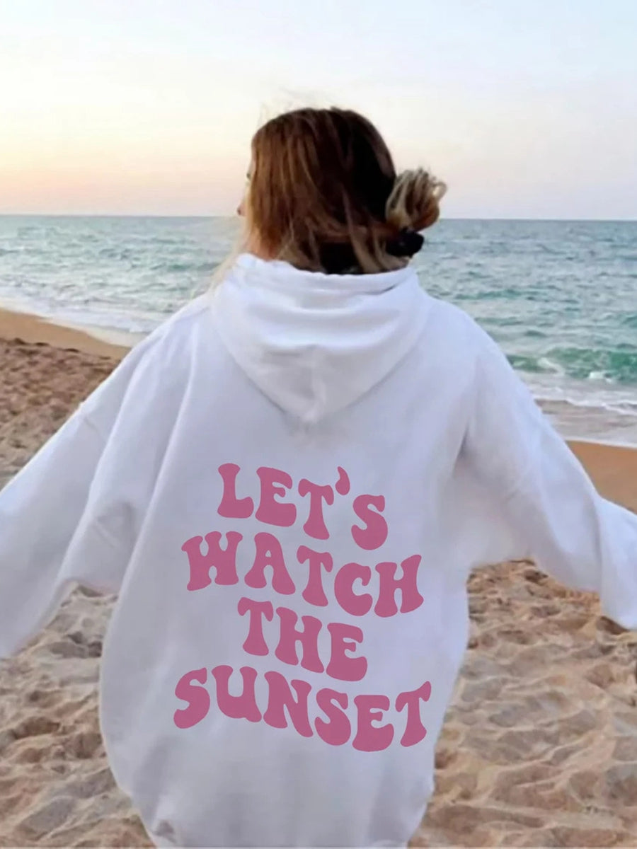 Let's Watch the Sunset Sweatshirts